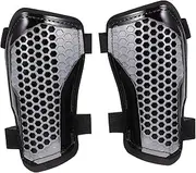 Alasum Professional Double-Layer Football Shin Guards Ventilated and Comfortable Adjustable Size Lightweight Calf Protectors for Adults