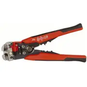 Heavy Duty Spring Loaded Wire Stripper Cutter Auto-Adjust Crimper with Wire Guide