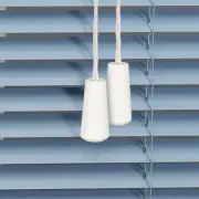 Wooden Cord Tassel for Blinds 5pcs Set Bamboo Curtain Pull Knobs