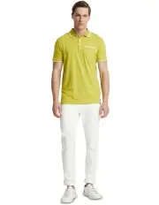 [Oxford] Nickson Jersey Tipping Polo in Acid