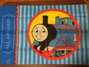 THOMAS TANK ENGINE Standard Twin PILLOWCASE TRAINS Percy NEW Vintage 2001