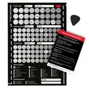 Game Scratch Off Poster Game for Couples Valentine's Day Gifts Wall Poster Her and for Her Black