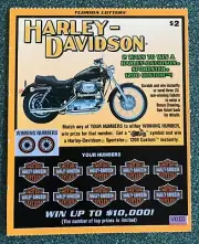 Harley-Davidson Sportster 1200 Custom , FL, Instant SV Lottery Ticket