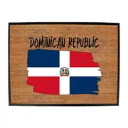 Dominican Republic Country Flag Nationality - Novelty Doormat