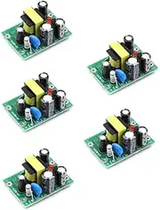 5pcs XH-M299 Switching Power Module Mini AC-DC Converter Module AC to DC Transformer Power Module Power Supply Convert Board Module Input AC 110-220V