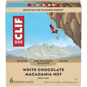 CLIF ENERGY BAR WHITE CHOCOLATE MACADAMIA NUT 6 CT EACH (1)