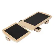 Ankle Balance Board Foot Strengthener Trainer for Pilates Balance Training Sprained Ankle Stability Exercises Pad Wood