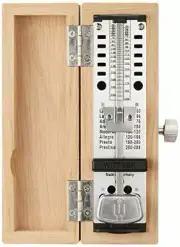 Witner Metronome Super Mini Wood Oak Model No. 880250