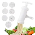 Plastic Noodle Press White Spaghetti Tool Cookware Pasta Maker Kitchen Newbie