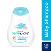 Dove Baby Shampoo Baby Dove Tear Free Shampoo For Rich Moisture 200 ML Brand New
