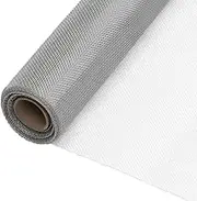 Mesh Screen Stainless Steel 60x1000 cm Silver Barrier Panel