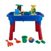 Kids Sand And Water Play Table Children Fun Outdoors Home Activity Sandpit