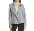 Eileen Fisher Moto JACKET Large Moon Org Cotton NEW Spring office Casual Travel