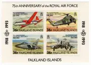 Isole Falkland (Malvine) - 75 ° anniversario della RAF - 1993