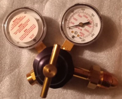 REGULATOR MILLER NEW compressed gas ARGON max inlet 3000psi stock no. 270994 NEW