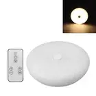 3.7V LED Wall Light LED Puck Lights with Remote Control Wireless Bedside LED