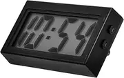 AKOOSY Mini Digital Clock for Car Dashboard Durable Stick Vehicle Clock with Precise Display Compact Automotive Accessory for Easy Installation Design