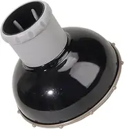 COMPUKAS Hair Dryer Diffuser Attachment for Salon-quality Curls Lightweight Sturdy Blow Dryer Diffuser for Home Salon Use Efficiently Disperses Air for Curly Wavy Hair Styling