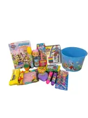 Skye Girl Paw Patrol Easter Basket With Art & Craft, Bubbles, Candy, Toys & More