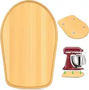 Bamboo Mixer Slider Compatible with Kitchen aid Tilt-Head 4.5-5 Qt Stand Mixer - Kitchen Countertop Storage Mover Sliding Caddy for Kitchen Aid 4.5-5 Qt Mixer
