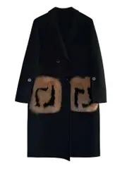 Snowy Woolen Coat