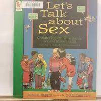 在飛比找蝦皮購物優惠-二手書📗英文繪本Let's Talk About Sex//
