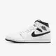 13代購 Nike Air Jordan 1 Mid 白黑 男鞋 休閒鞋 復古球鞋 喬丹 DQ8426-132
