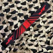 NEW JT ProFlex X/ProFlex Authentic Woven Goggle Strap - Lines Black/Red