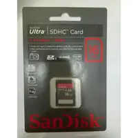 在飛比找蝦皮購物優惠-SanDisk UItra SDHC 16GB 30MB/s