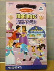 Melissa & Doug. Princess Take Along Magnetic Jigsaw Puzzles (2 15-Piece Puzzles)