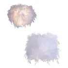 Feather Lamp Shade Romantic for Bedside Light for Party Living Room Home