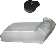 AIMALL Detergent Tank Bottle Compatible with Karcher K2 K3 Pressure Washer 5.9x8.66x3.93in ABS Soap Bottle Attachment with Black Lid for Car Washing Machine Foam Cleaning
