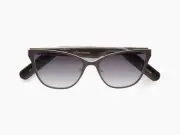 Lucyd Smart Sunglasses | Electra Model | Bluetooth Audio Glasses | Open Ear | Noise Canceling Wireless Mics| Narrow Size Polarized UV400 Black Gradien