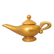 Aladdin Genie Lamp Gold Plastic Accessory