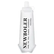 NEWBOLER BOT225 Foldable Soft Water Bottle Collapsible Portable Sports Bottle BPA-free - 700ml, White