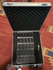 Brybelly Locking Poker Chip Case with Trays