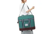 Extra Large Foldable Travel Bag Expandable Rolling Duffle Bag With Wheels-Green