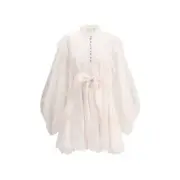 Zimmermann Mini Crush Lace Billow Dress
