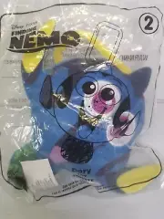 McDonalds 2020 Finding Nemo #2 Dory Plush Bag Clip NEW