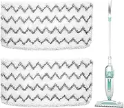 Proxima Direct 2 Pack Steam Mop Replacement Pads Compatible with Shark Steam Mop S1000 S1000A S1000C S1000WM S1001C, Reusable Stem Mop Pad Microfiber & Washable Soft Steam Cleaner Pad