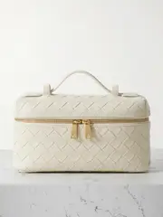 [Bottega Veneta] Bottega Veneta - Bang Bang Vanity Intrecciato Leather Tote - Off-white - One size One size Off-white
