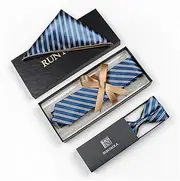 [GerRit] Men's Bow Tie Men's Bow Tie Tie Handkerchief Set Formal Gown's Novelty Accessories Bow Tie Anniversary Birthday Wedding Special Occasion for Party, Business