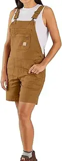 [CARHARTT] Women's Rugged Flex Relaxed Fit Canvas Shortall