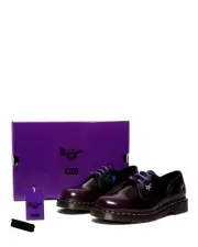 Dr. Martens x BT21 1461 Black Oxford Leather Shoes 3 eyes 30893511 UK6-10 #