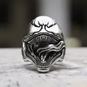 Unique Snake & Skull 925 Sterling Silver Ring Handmade Gothic Boho Biker Jewelry