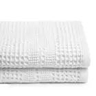 GILDEN TREE Waffle Towels Quick Dry Lint Free Thin Bath Towel 2Pack Classic Styl