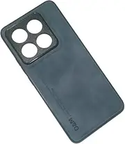 Kepuch Silklike Case for Xiaomi 14T Pro - Cover Bumper Built-in Metal Plate for Xiaomi 14T Pro - Blue