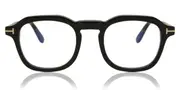 Tom Ford FT5836-B Blue-Light Block 001 Men's Glasses Black Size 49 - Private Health Rebate - Blue Light Block Available