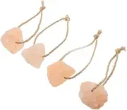 Hohopeti Versatile Horse Salt Lick Block 4pcs for Cattle Sheep Goats Rich in Minerals