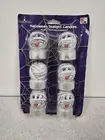 Vintage Kmart Halloween 6 Tealight Candles 2" Wrapped Mummy New